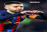 Jordi Alba Kaki Kiri Emas